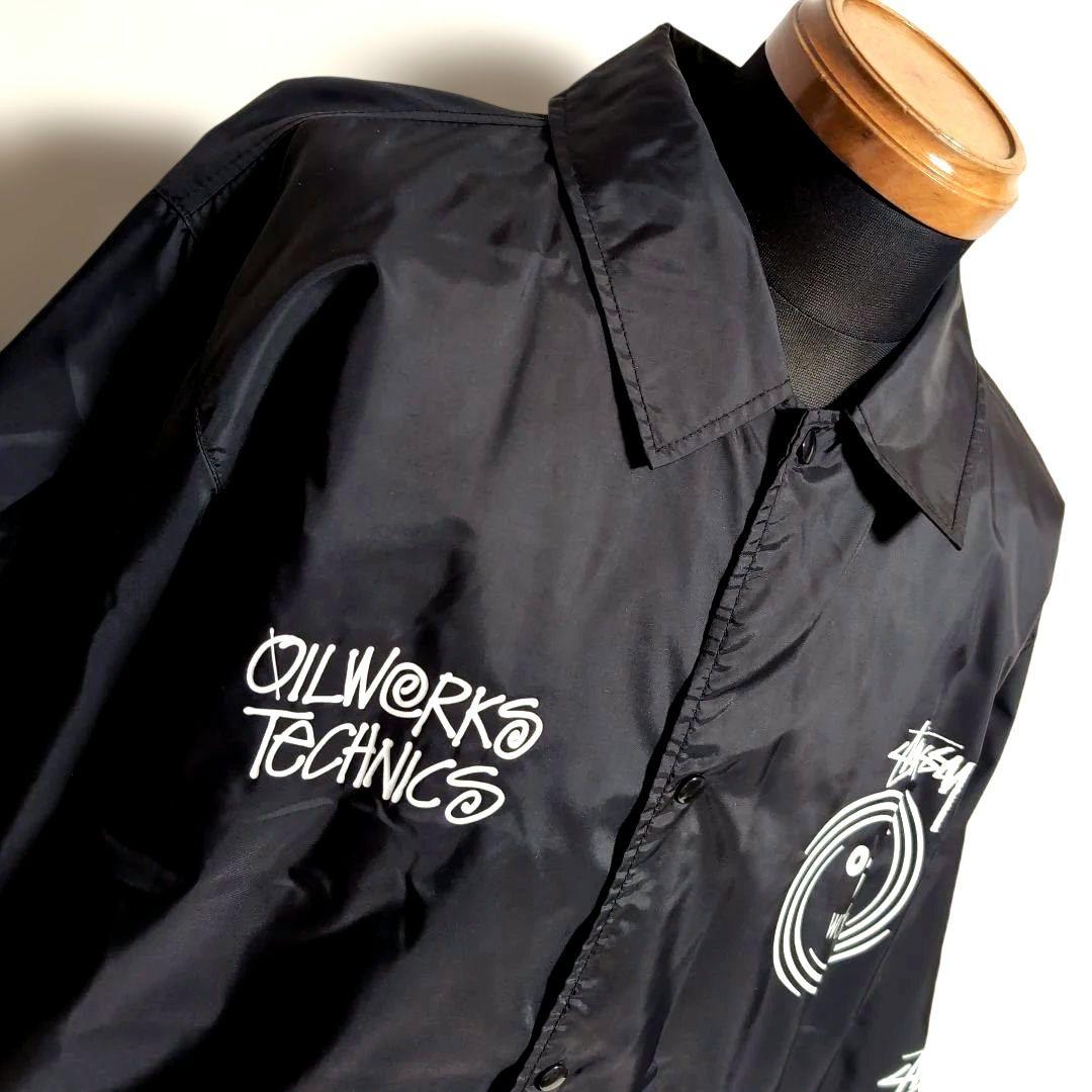 eu31 ステューシー オイルワークス コーチジャケット メンズLL相当