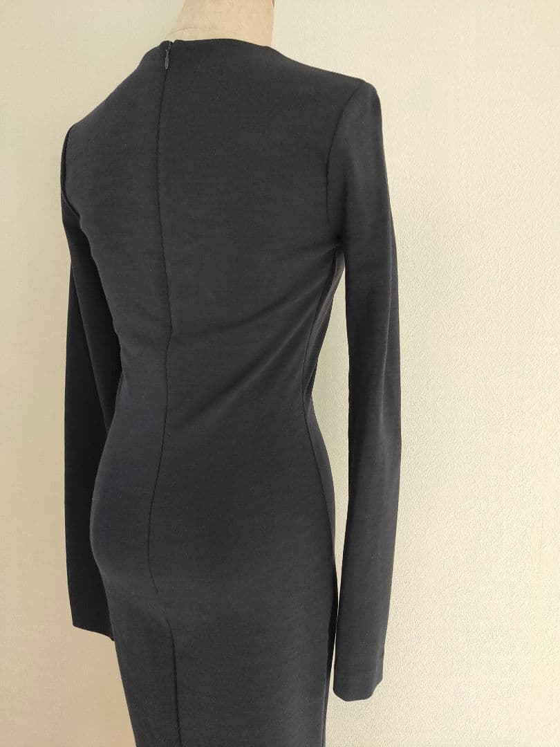 ★ ディースクエアード イタリア製 Vネック 羊毛 タイト ワンピース