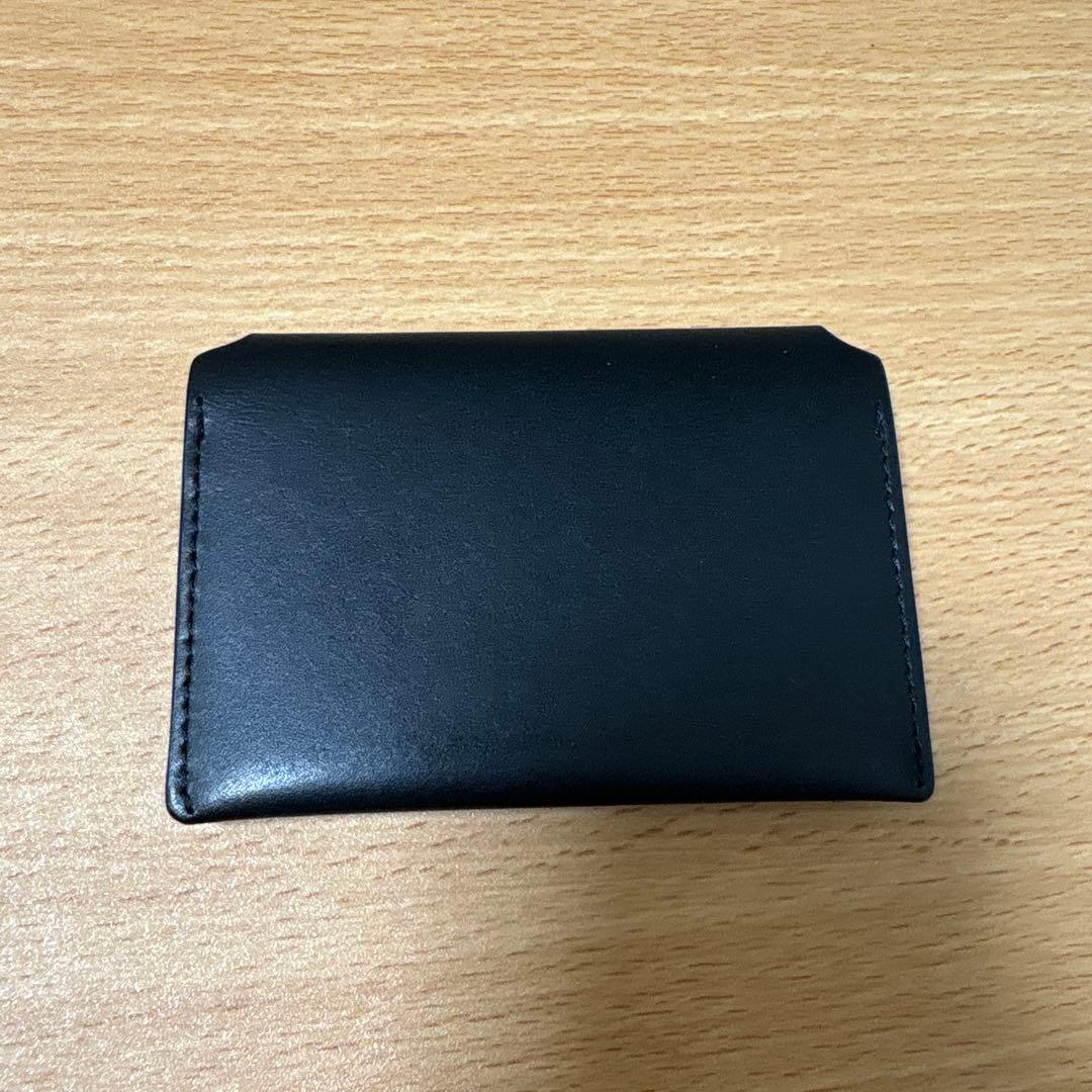 agnes b/アニエスベー 名刺入れ カードケース ブラック