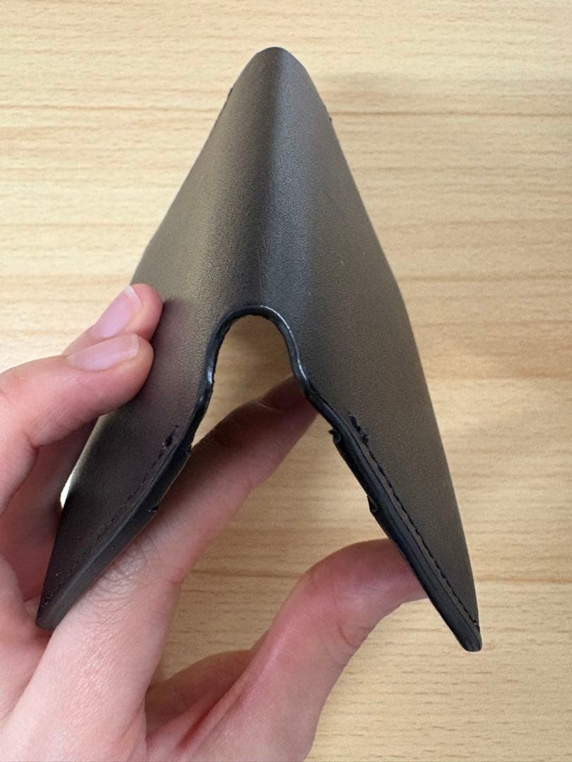 agnes b/アニエスベー 名刺入れ カードケース ブラック