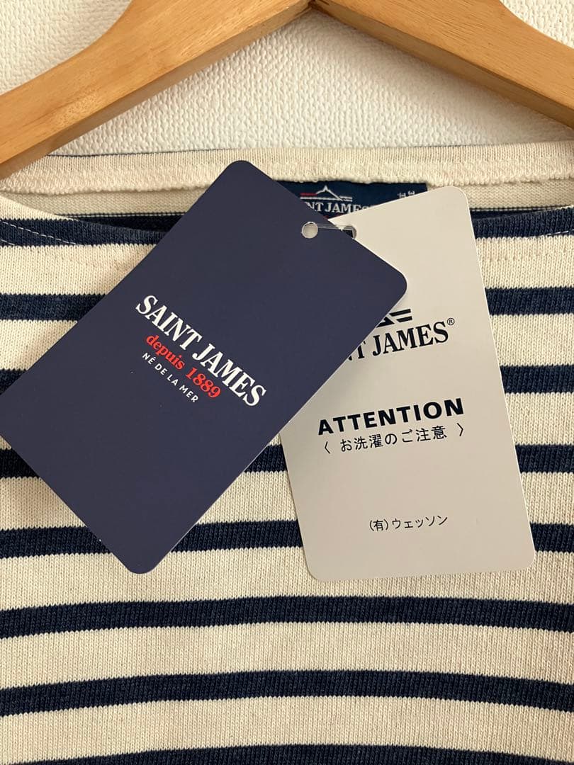 新品 セントジェームス エルボーパッチ T4 SAINTJAMES