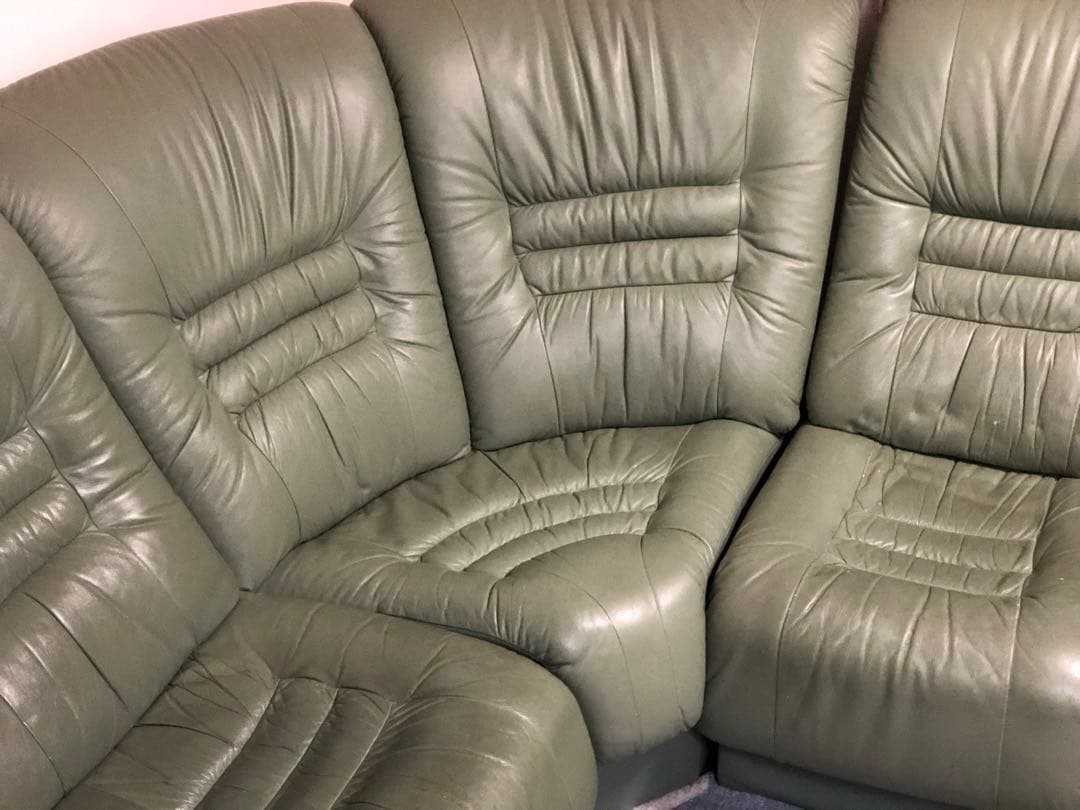 埼玉取引可　コーナーソファ　5人掛け大型ソファ