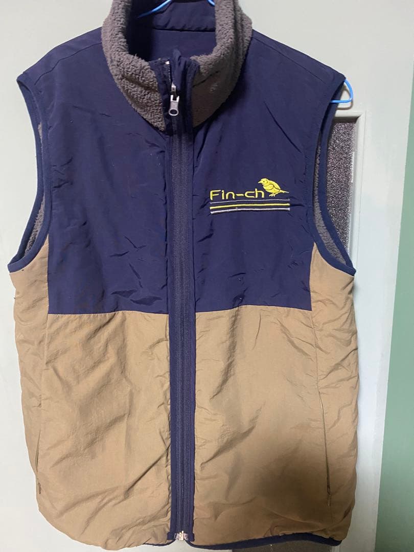 フィンチ　ビダ フリースベスト グレー