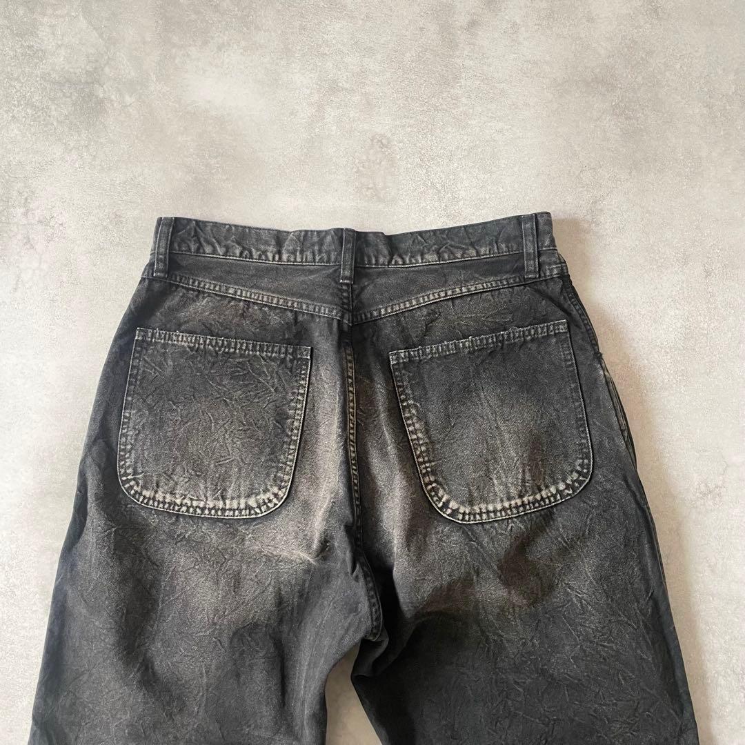 美品 25AW HERILL Duck Painter Pants 2 ブラック