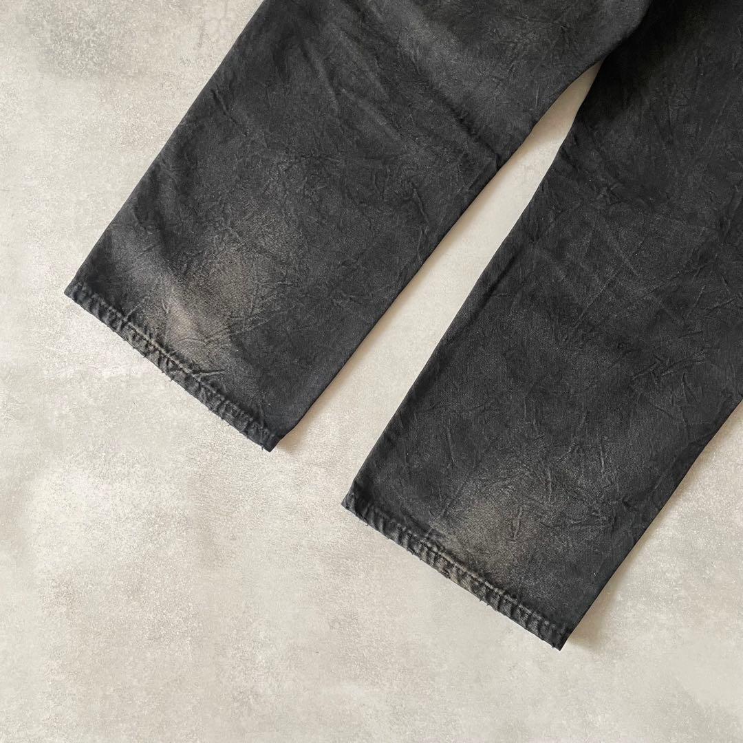 美品 25AW HERILL Duck Painter Pants 2 ブラック