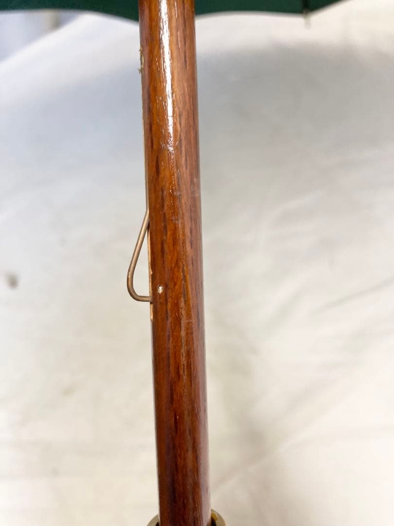 皇室御用達　前原光栄商店　16本骨　長傘　緑