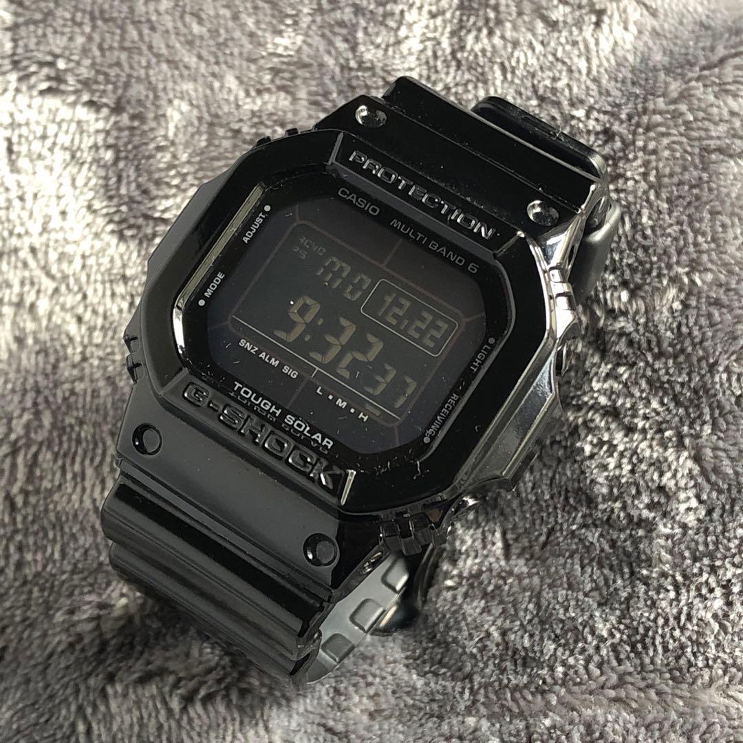 電波ソーラー＆オールブラック［良品］GW-M5610BB G-SHOCK