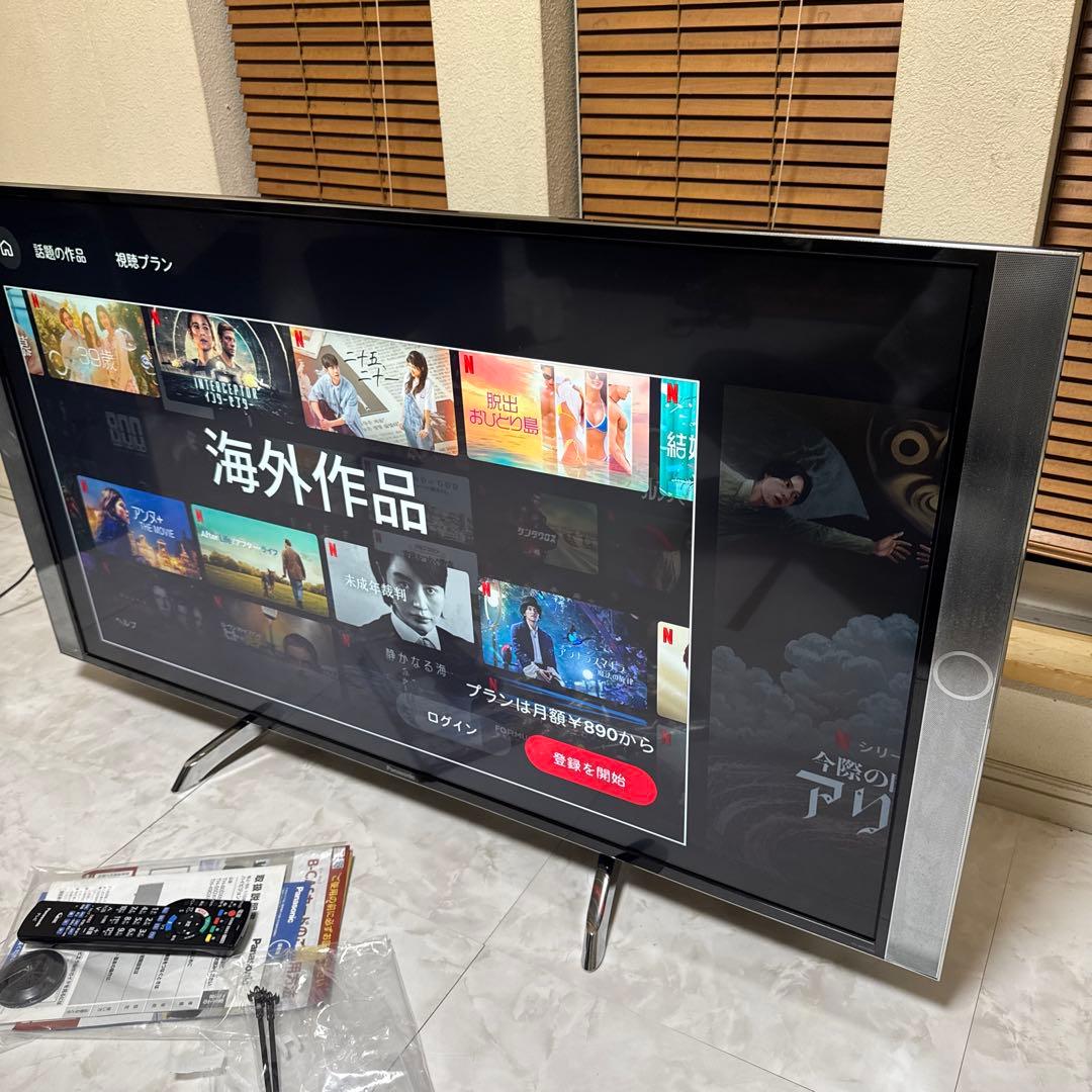 美品 Panasonic VIERA 49V型 4K対応液晶テレビ スマートTV