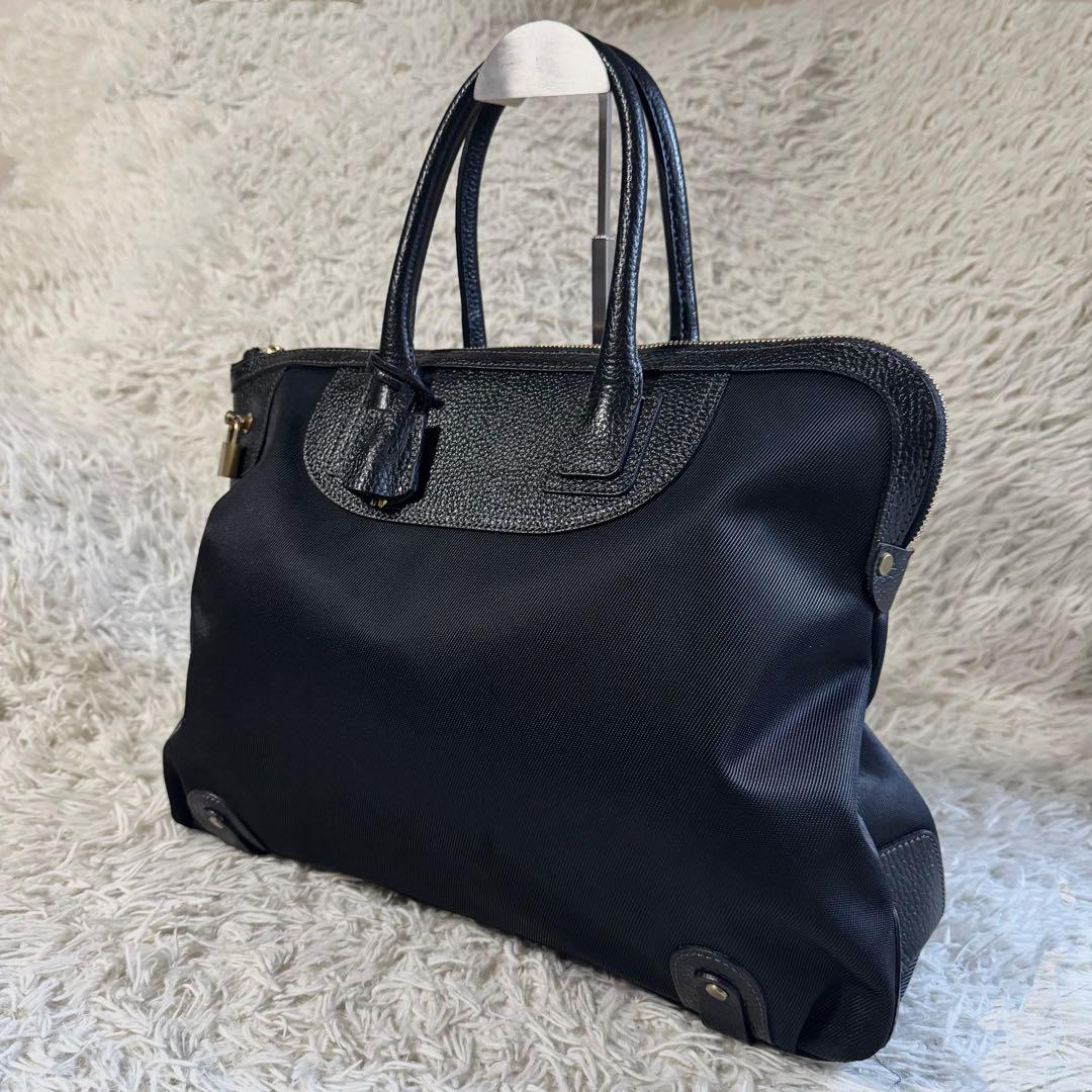 【美品】トフアンドロードストーン　ビームス　別注　キー　ハンドバッグ