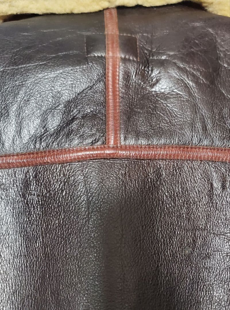 希少 エアロレザー B3 大戦モデル ムートン フライトジャケット