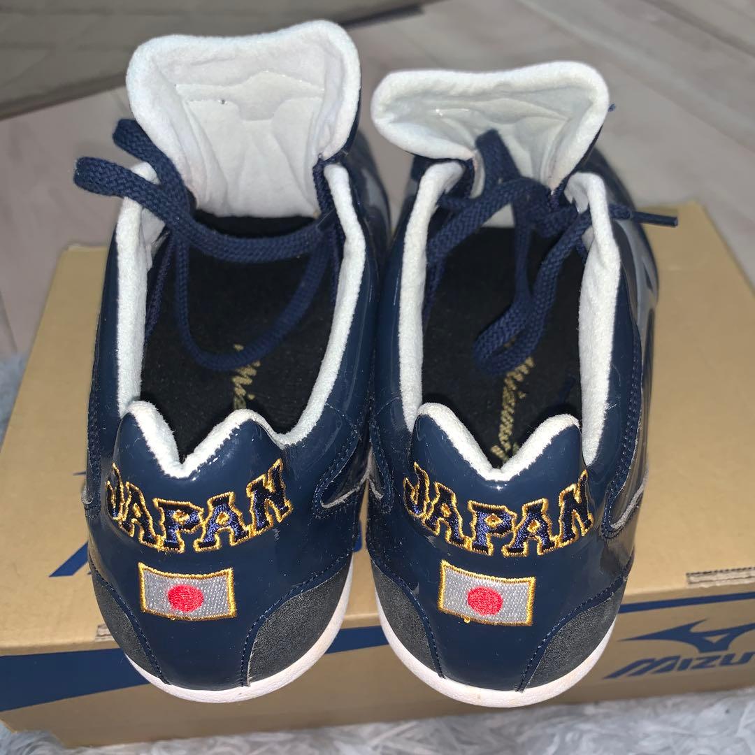 野球用スパイク　ミズノプロ　侍ジャパン　 グレー　サイズ28.0cm