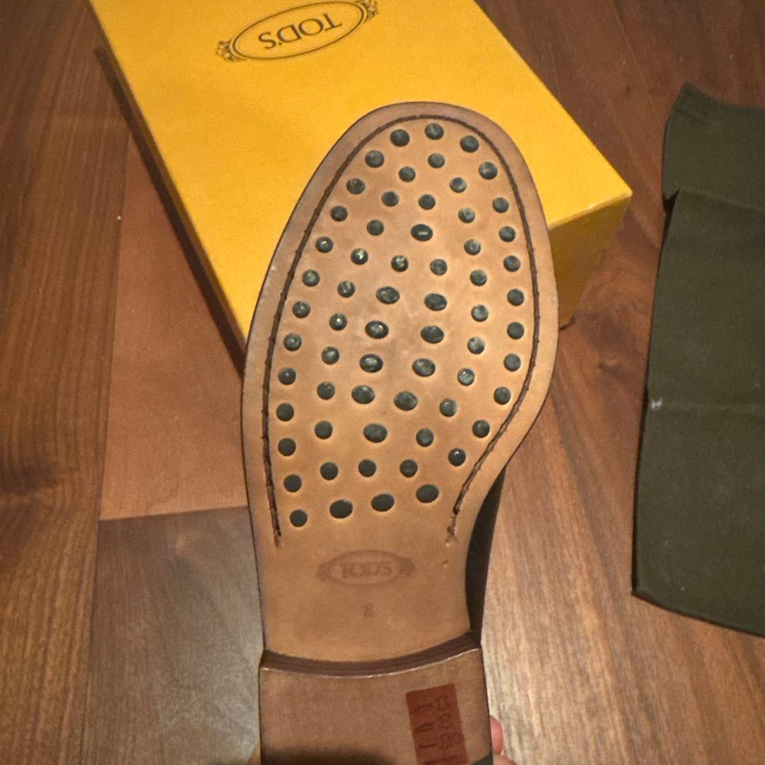 【新品未使用】TODS ローファー　ブラック　6