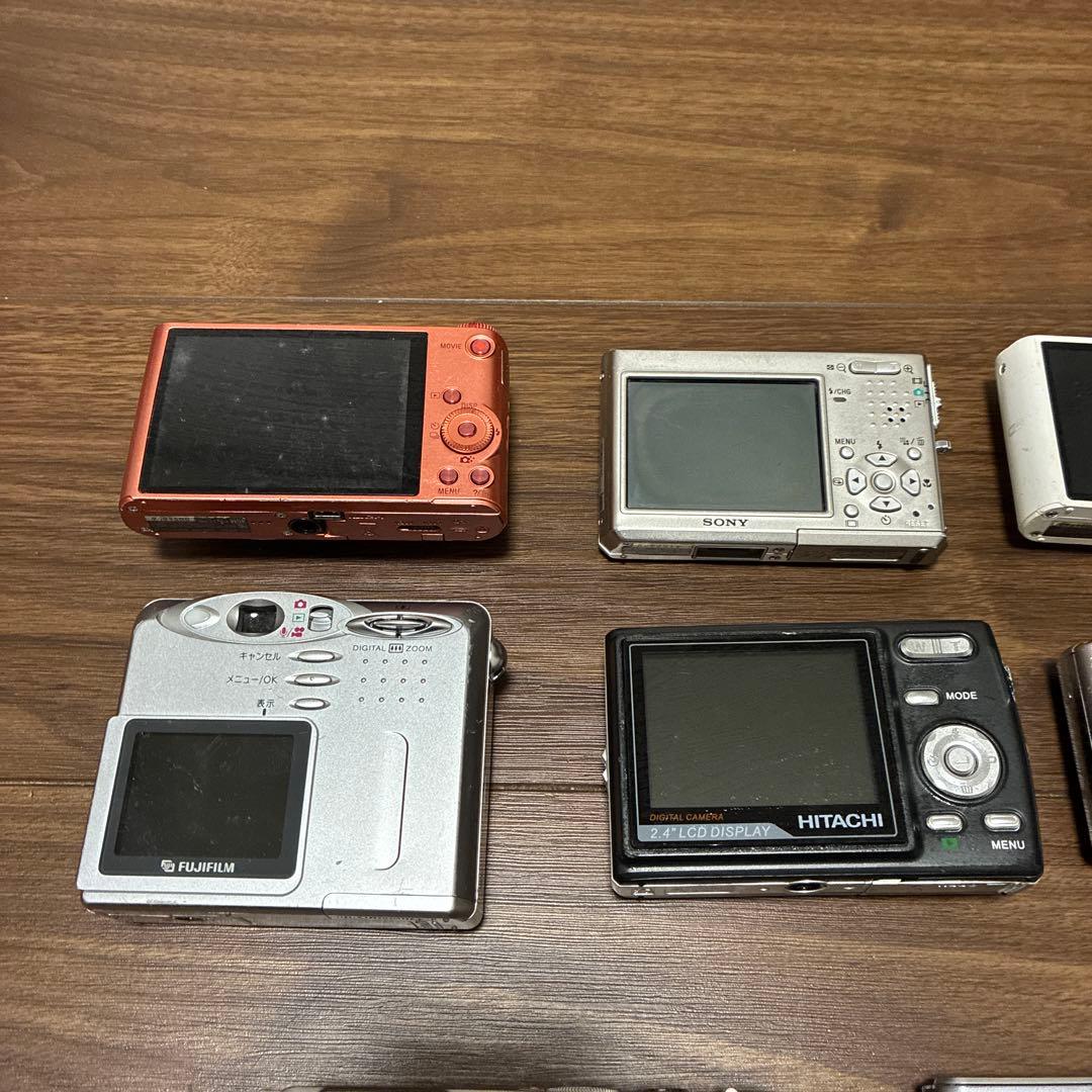 【ジャンク品】デジタルカメラ8台セット