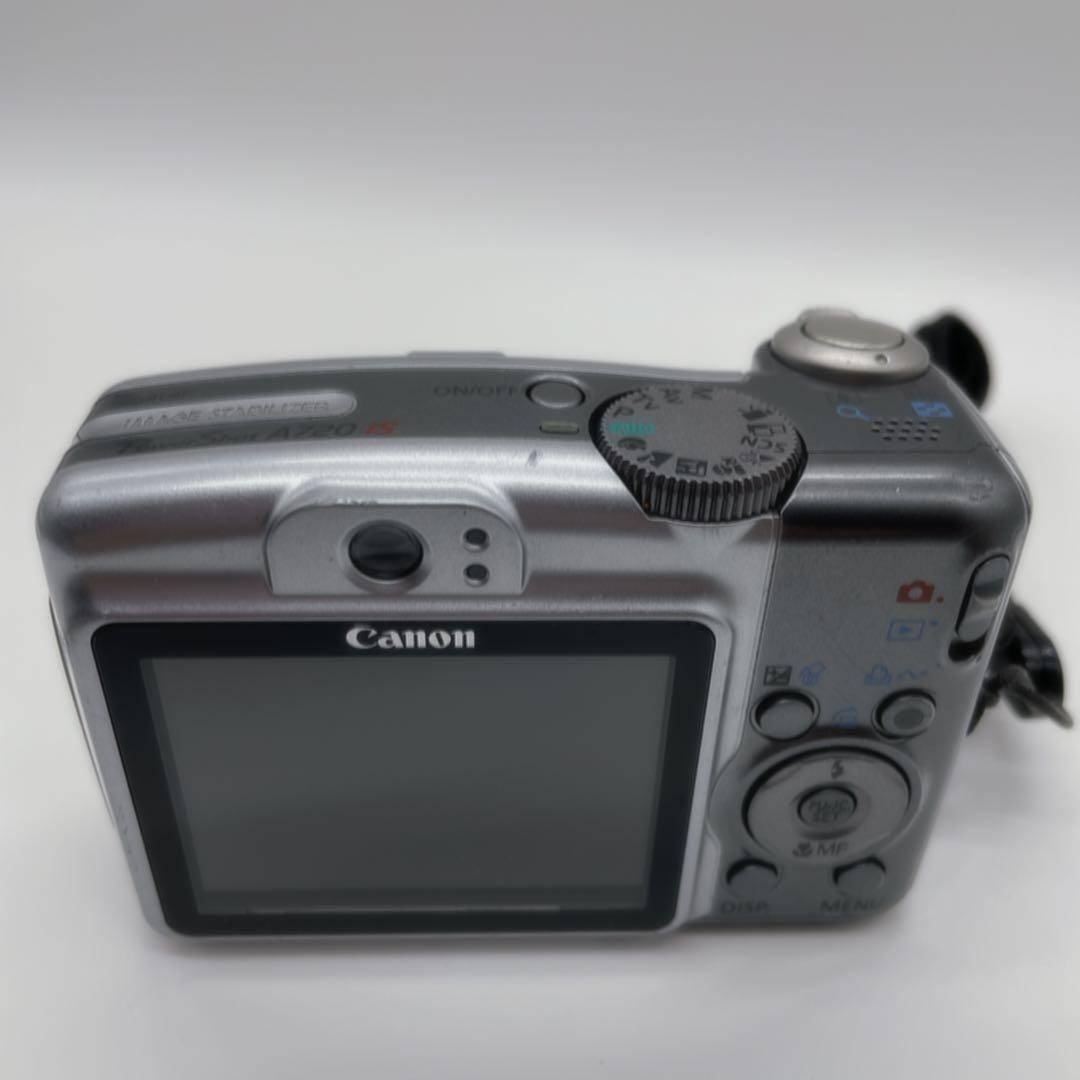 Canon キャノン　PowerShot A720IS シルバー　ガンメタ