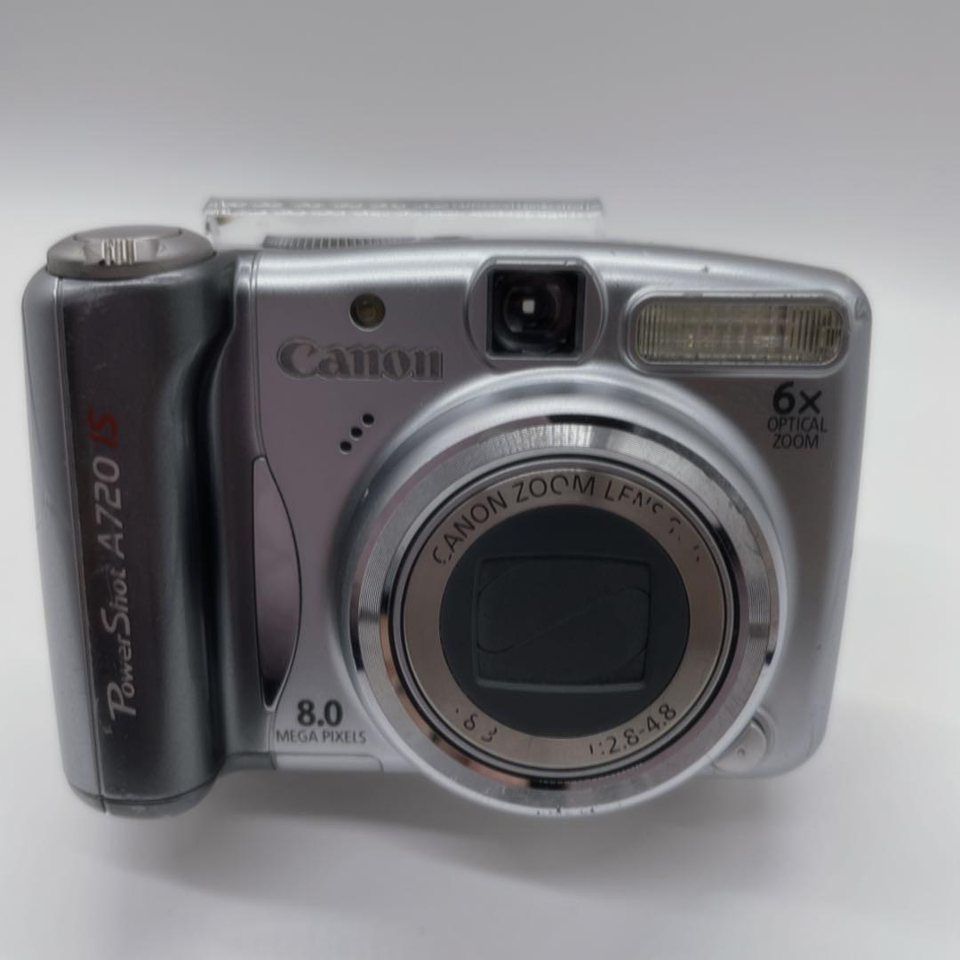 Canon キャノン　PowerShot A720IS シルバー　ガンメタ