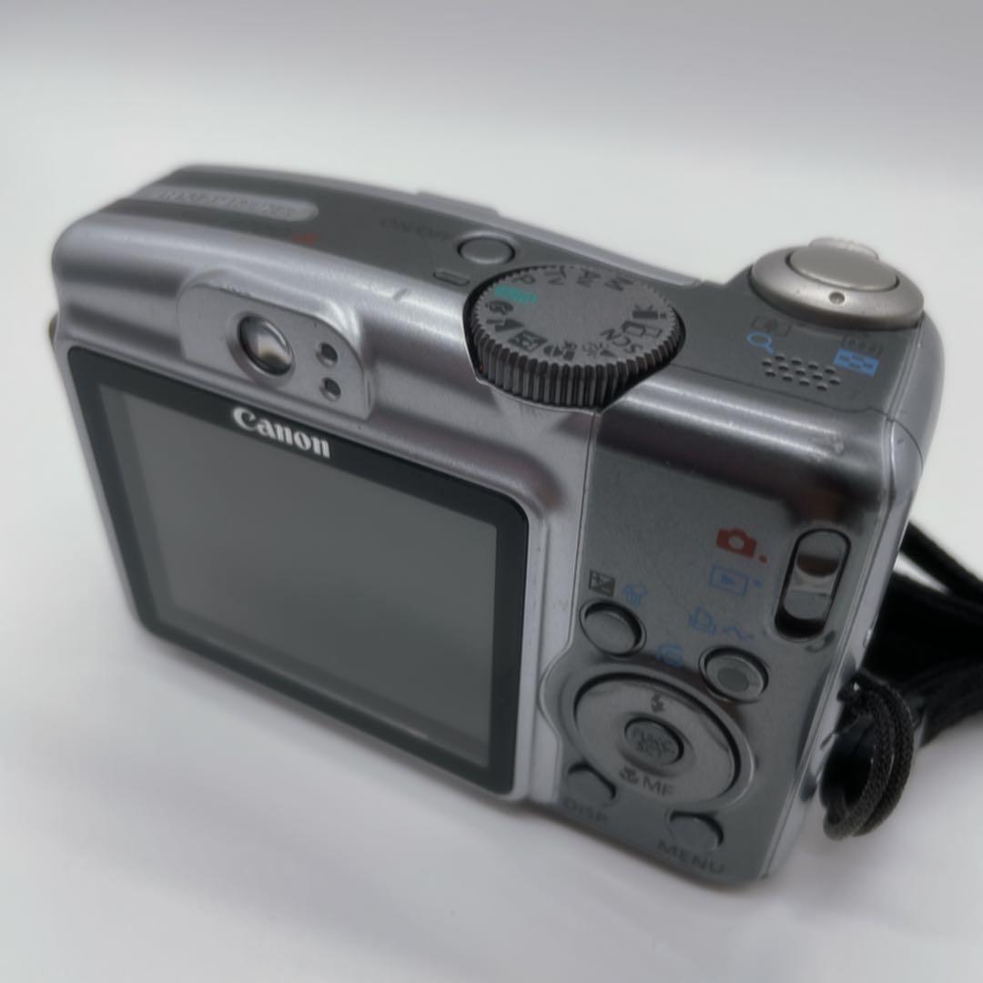 Canon キャノン　PowerShot A720IS シルバー　ガンメタ