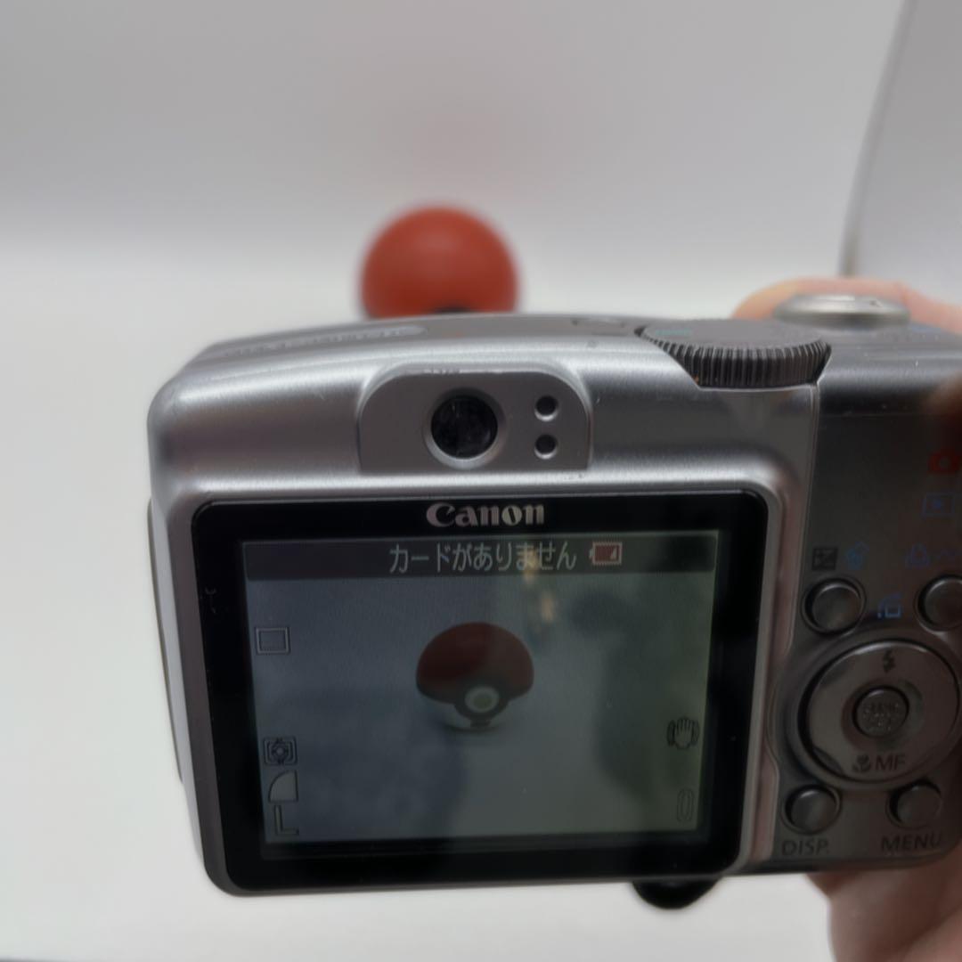 Canon キャノン　PowerShot A720IS シルバー　ガンメタ