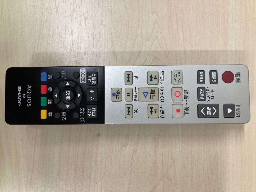 動作良好　1TB シャープ　AQUOS ブルーレイ　BD-HDW 80