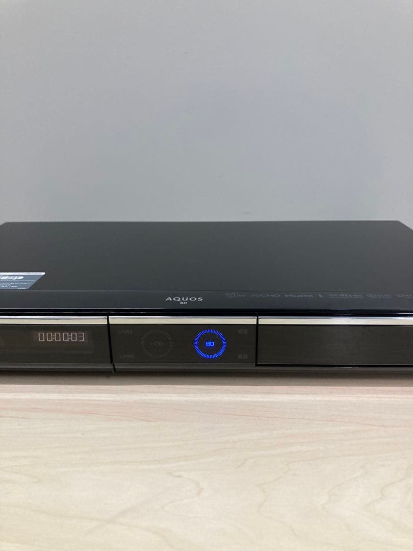 動作良好　1TB シャープ　AQUOS ブルーレイ　BD-HDW 80