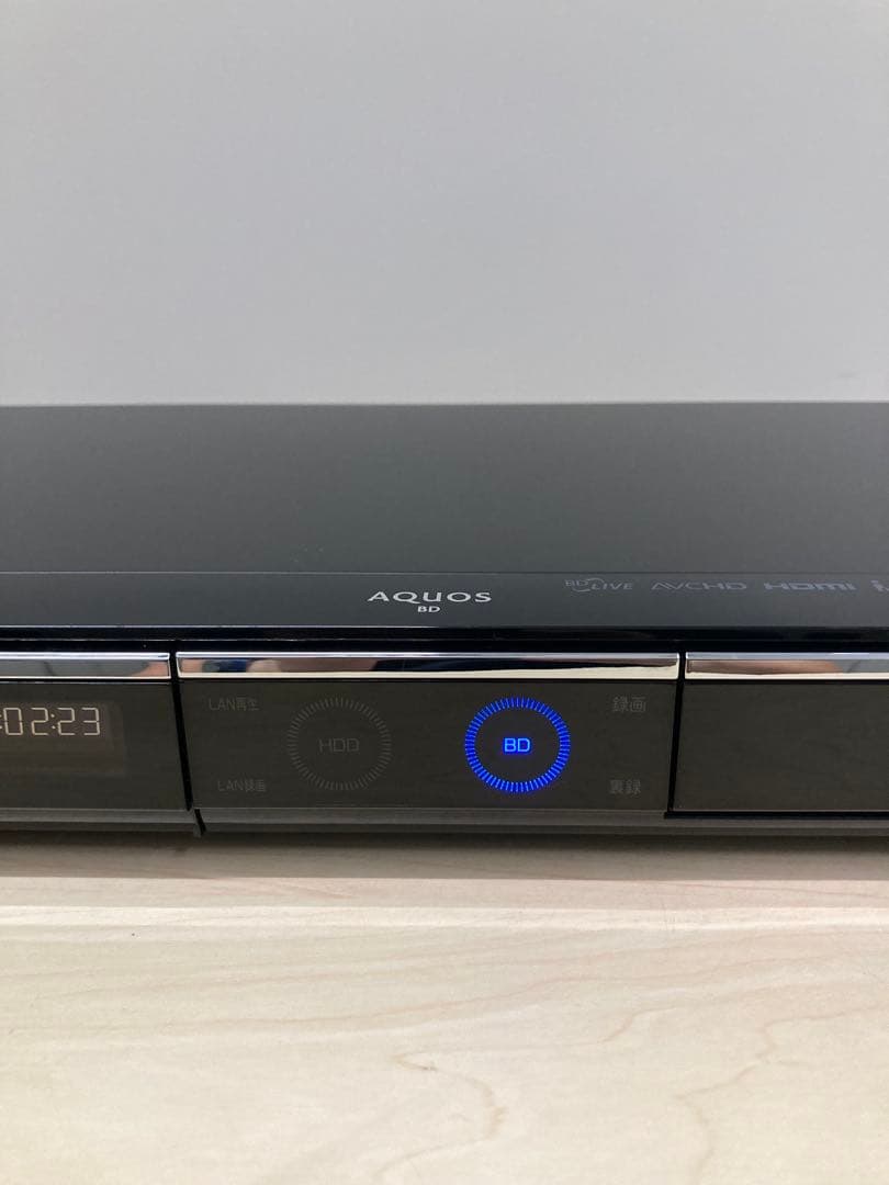 動作良好　1TB シャープ　AQUOS ブルーレイ　BD-HDW 80