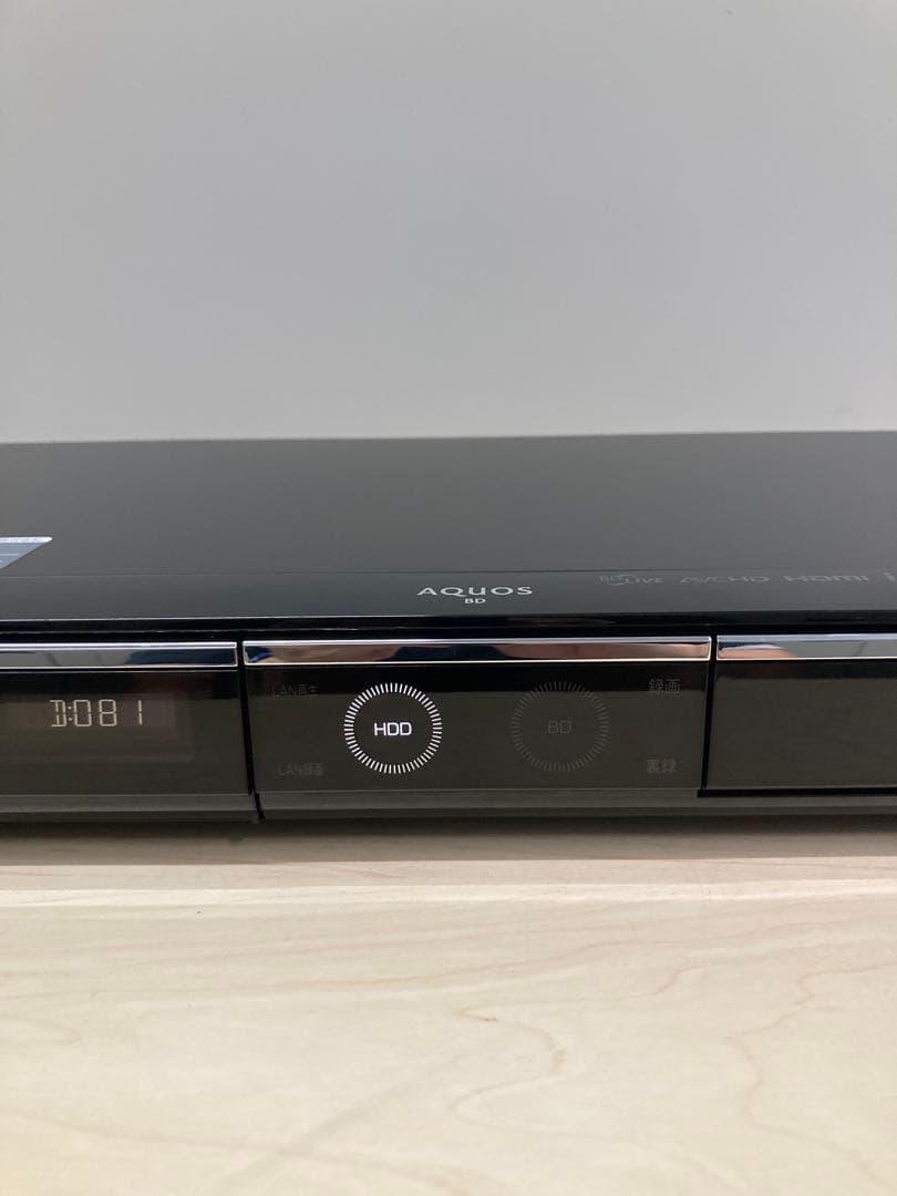 動作良好　1TB シャープ　AQUOS ブルーレイ　BD-HDW 80