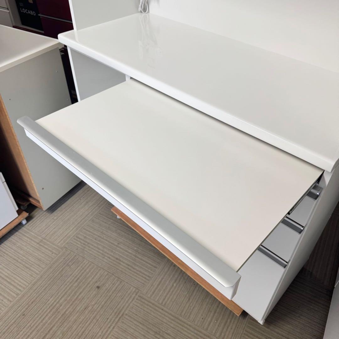 【超美品‼️】定価156,200円 松田家具 117cm幅キッチンボードNクラッチ