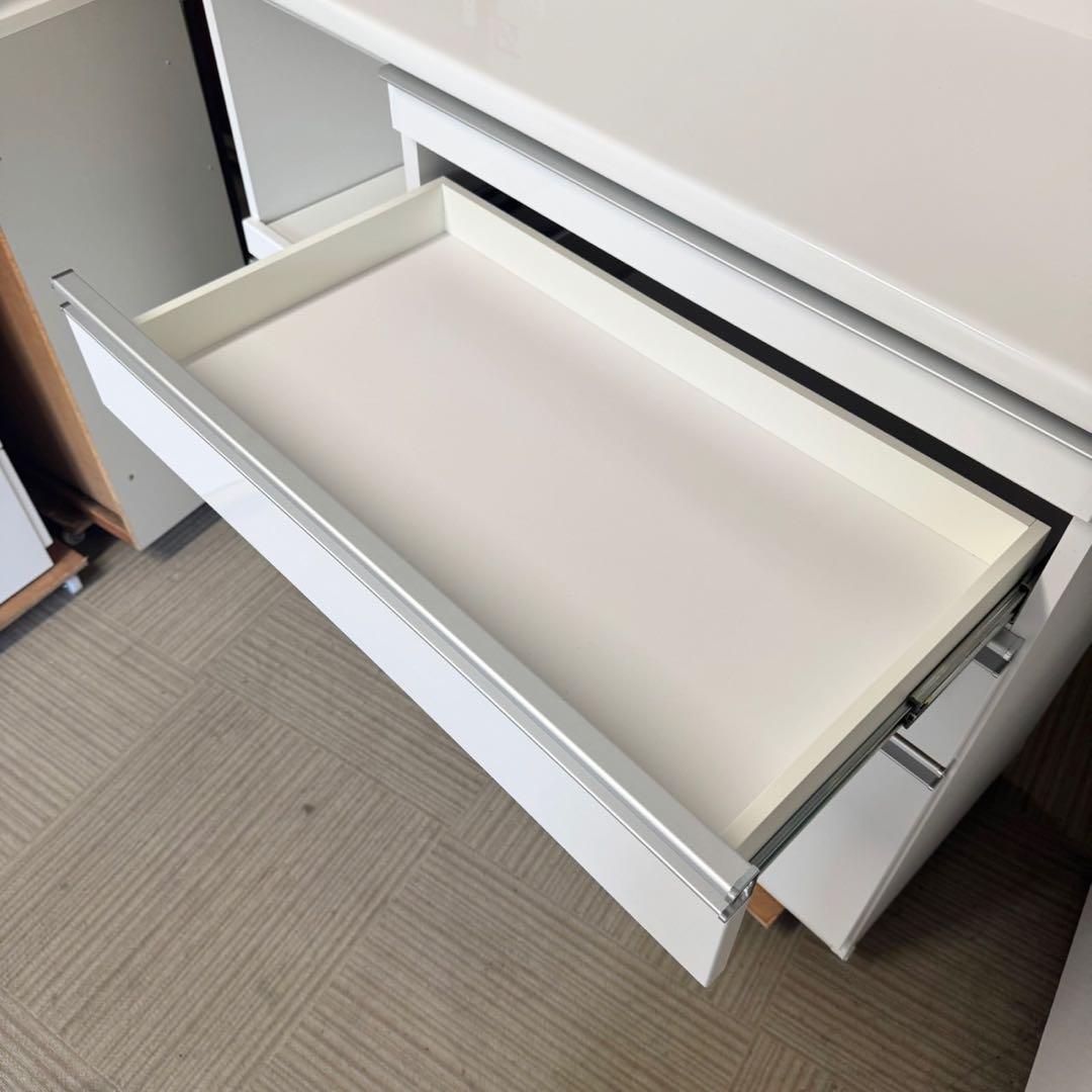 【超美品‼️】定価156,200円 松田家具 117cm幅キッチンボードNクラッチ