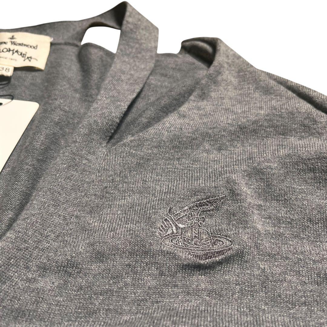 未使用タグ付き　ヴィヴィアンウエストウッド　アングロマニア　カーディガン　グレー