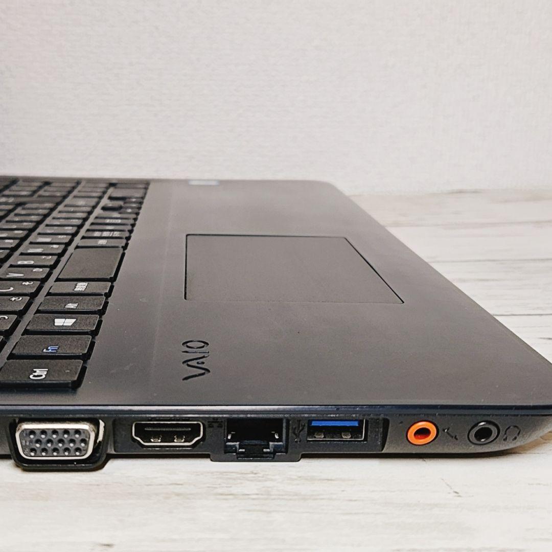 VAIO 大画面 ノートパソコン SSD i5 テンキー DVD バッテリー可