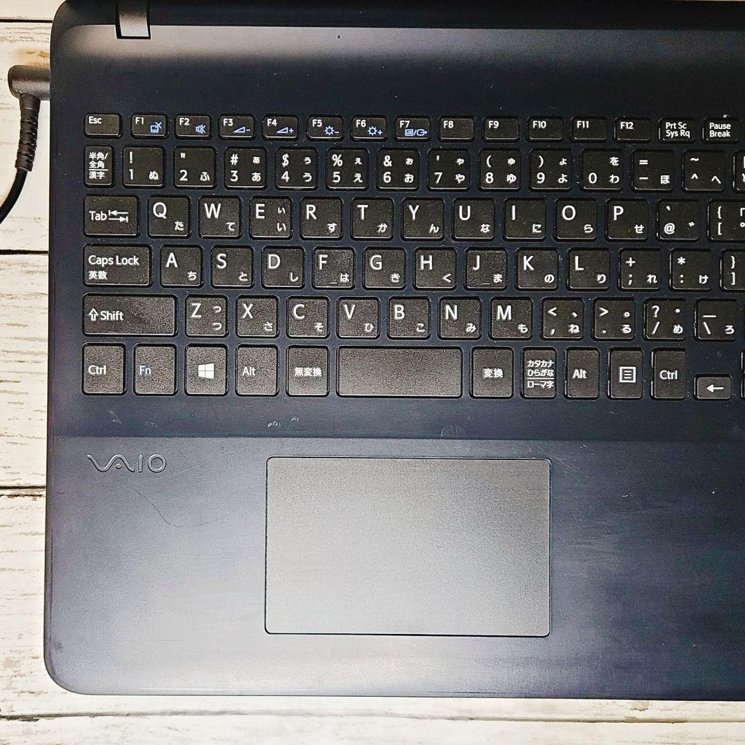 VAIO 大画面 ノートパソコン SSD i5 テンキー DVD バッテリー可