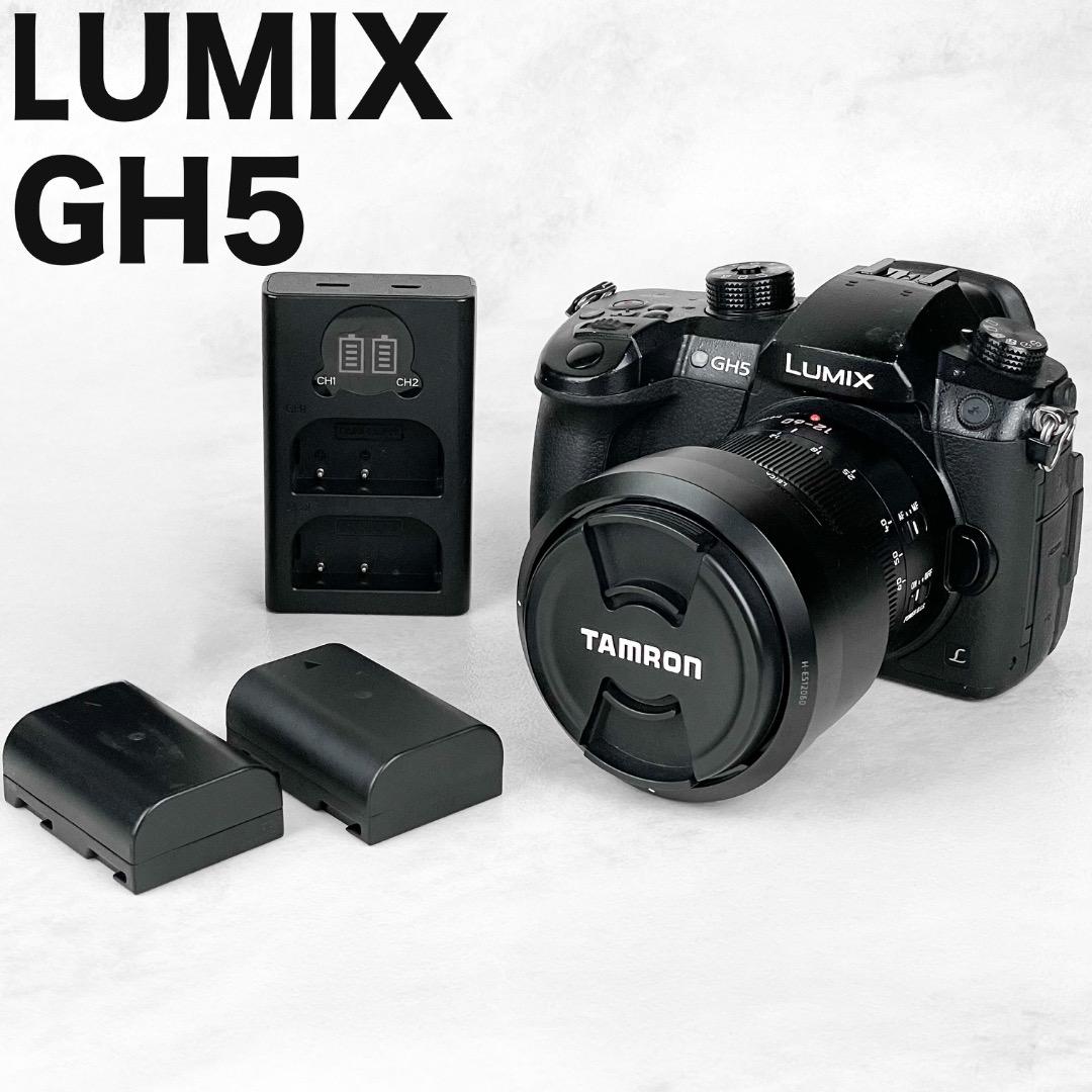 LUMIX DC-GH5-K ボディ ブラック ミラーレス一眼レフカメラ