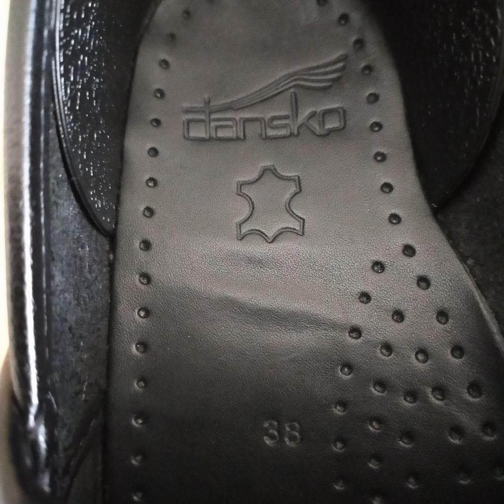 dansko/ダンスコ プロフェッショナル オイルド レザー クロッグ ブラック