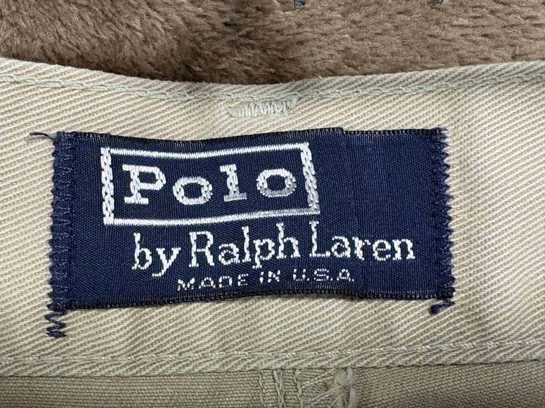 初期タグ　ポロチノW38 made in USA