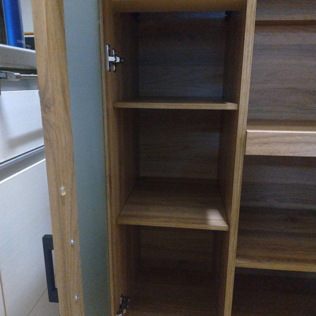 2024年製　ニトリ　レンジ台　フォルムS RE1175 LBR