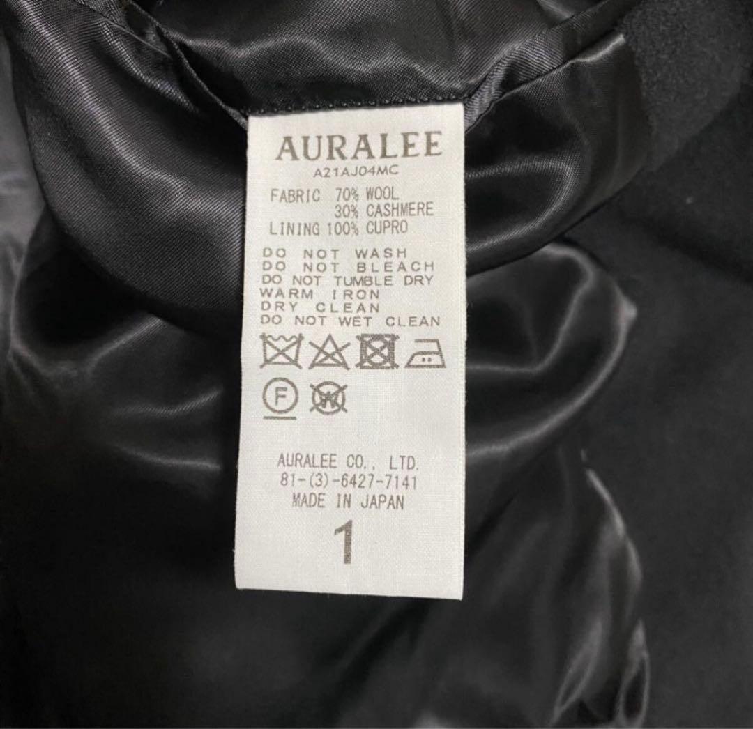 ジャケット・アウター AURALEE Cashmere Wool Mosser Over Jacket