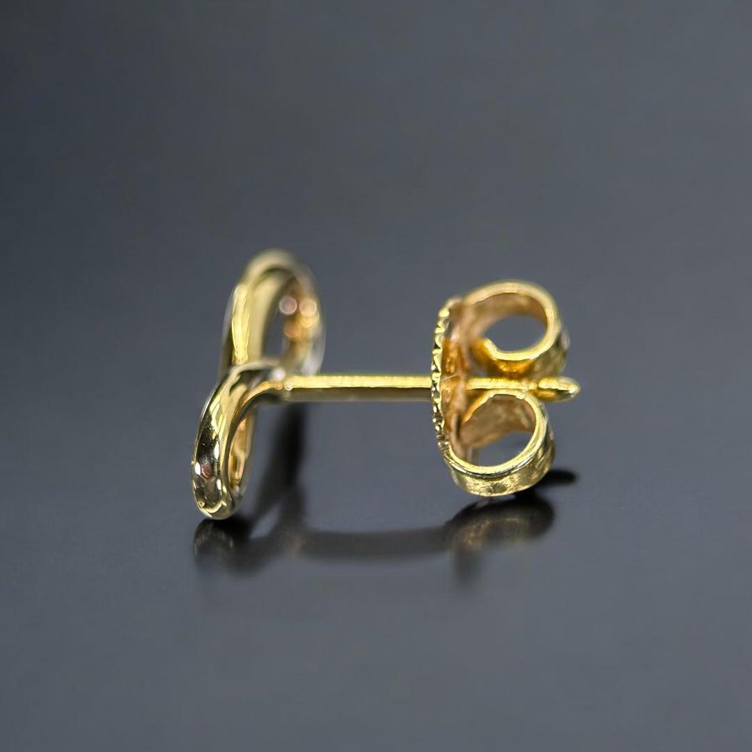 【新品仕上げ済み】ティファニー　インフィニティ　ピアス　750 18K 片耳用