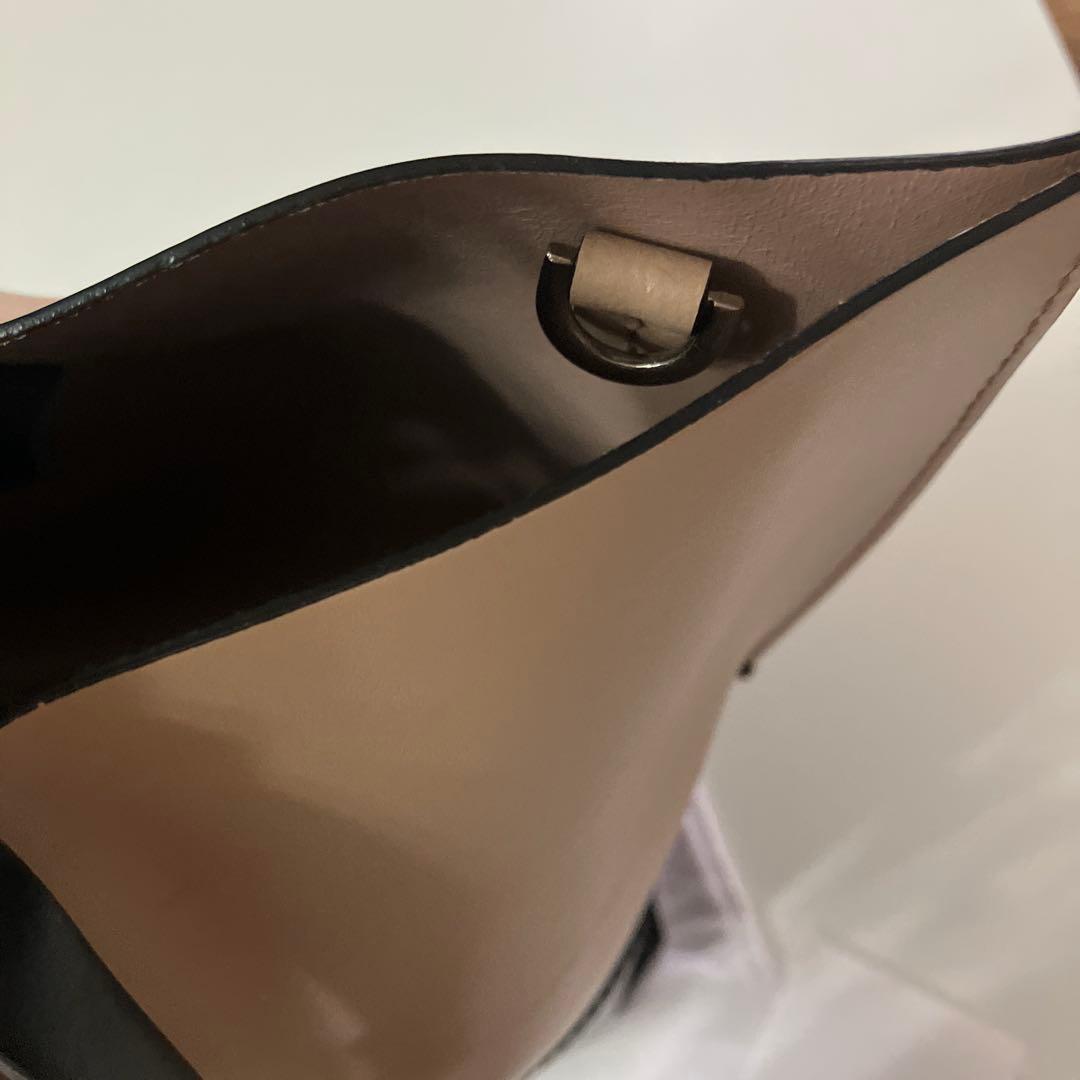 SALE‼️GIANNI CHIARINI トートバッグ ベージュ/ブラック