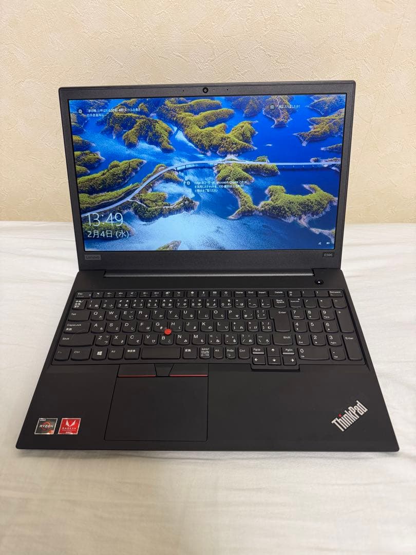 ThinkPad E595 windows10 メモリ16G ケース付き