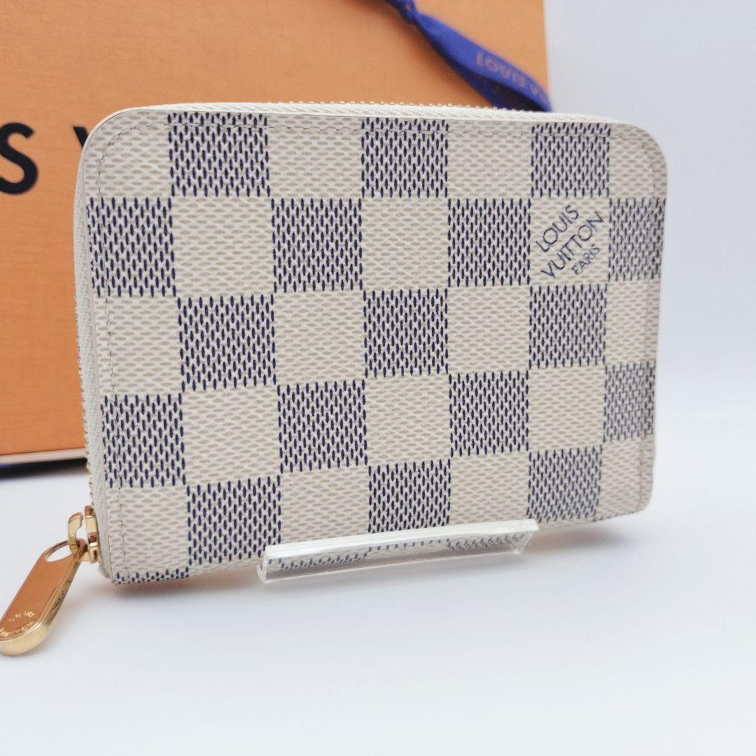 ✨極上美品✨ルイヴィトン ダミエアズール ジッピーパース ケース