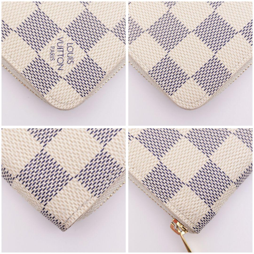 ✨極上美品✨ルイヴィトン ダミエアズール ジッピーパース ケース