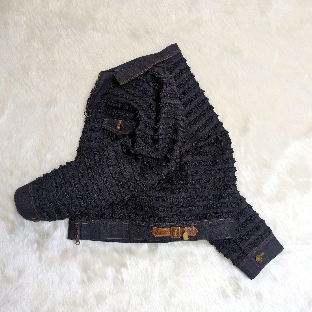 SALE　⚜️カネコ イサオ KANEKO ISAO⚜️フリル　デニムジャケット