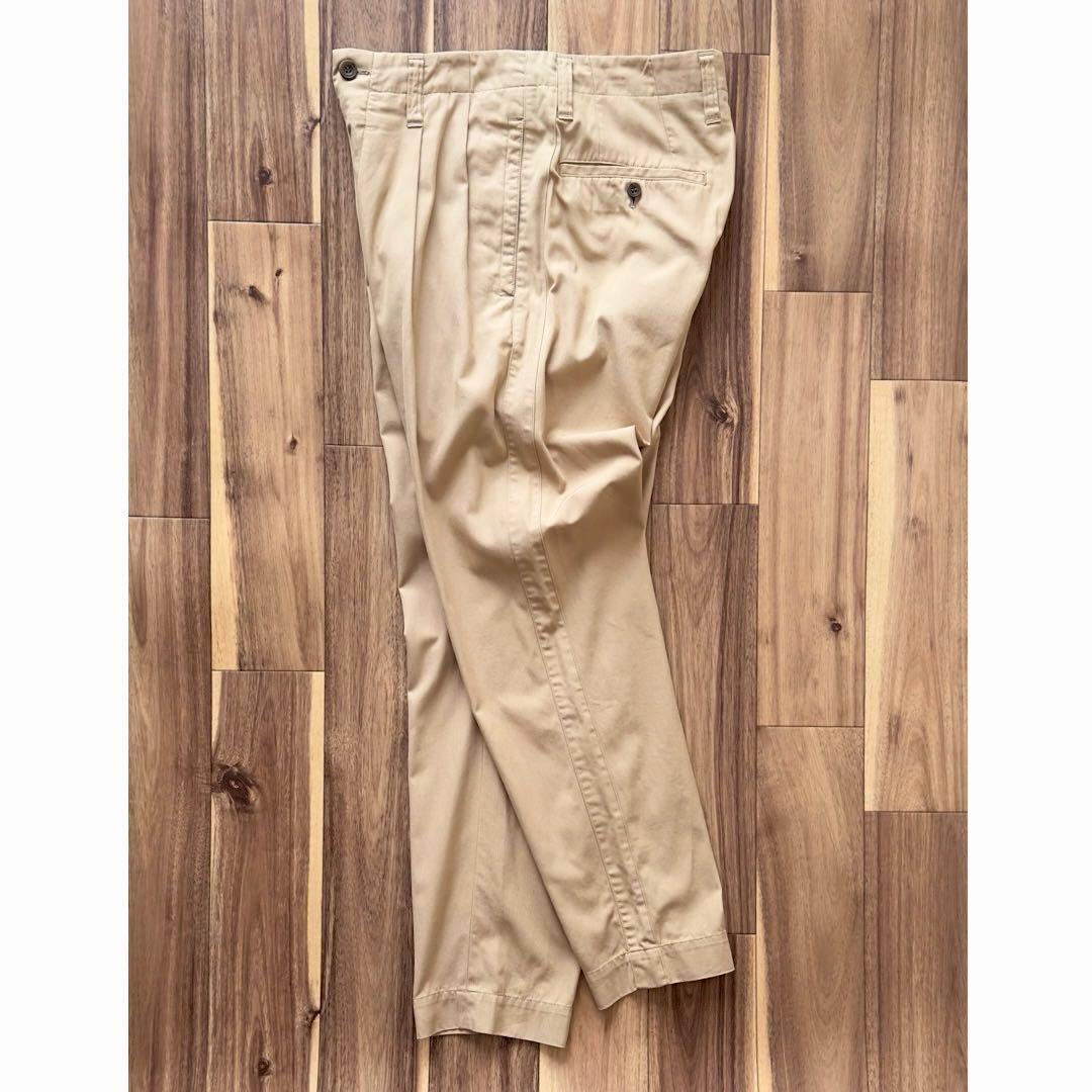 ISSEY MIYAKE MEN 2タック チノパンツ スラックス サイズS