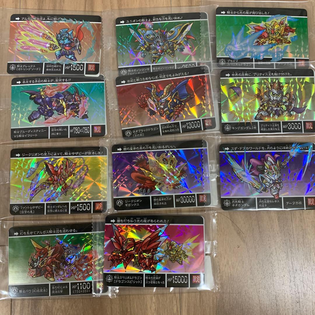 ナイトガンダム　カードダスクエスト　限定カード　24枚セット