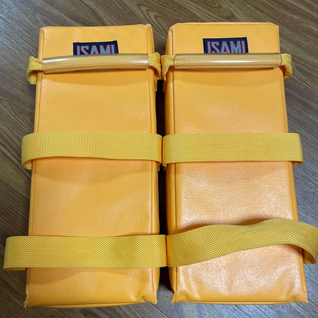 KING　ISAMI オレンジ ミット 標準サイズ　キッズ　2個セット