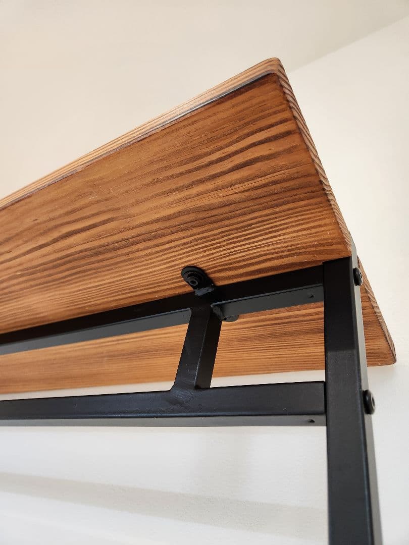 ハンガーラック ヴィンテージウッド Lewis〔ルイス〕90cm幅ワイドタイプ