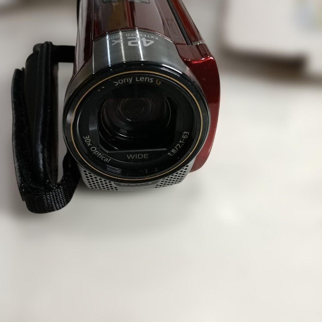 SONY HDR-CX180 ビデオカメラ レッド 本体