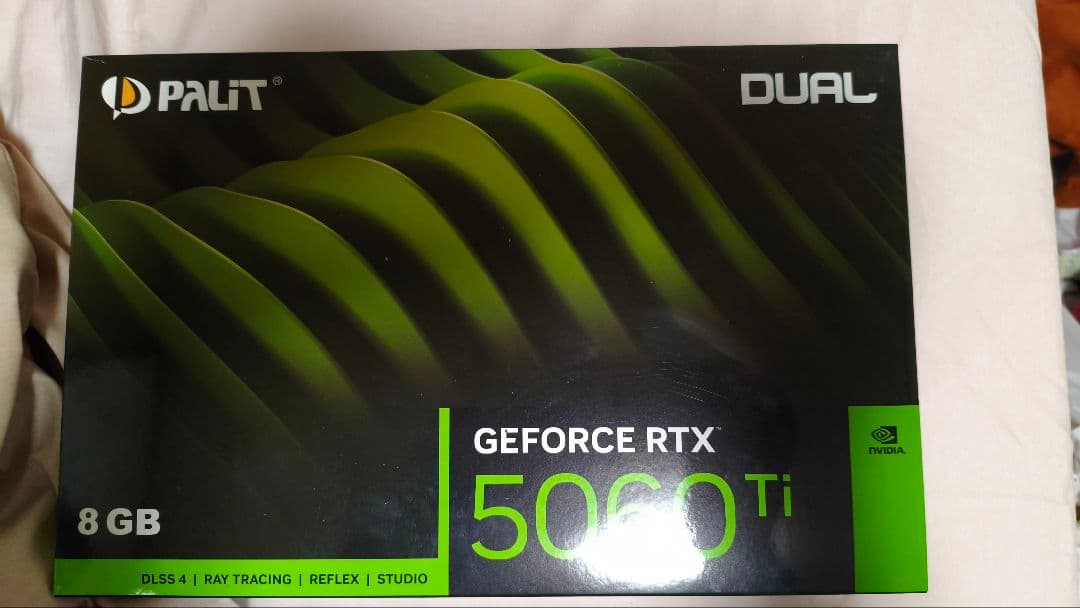 PALIT GEFORCE RTX 5060 Ti 8GB　美品　箱アリ！