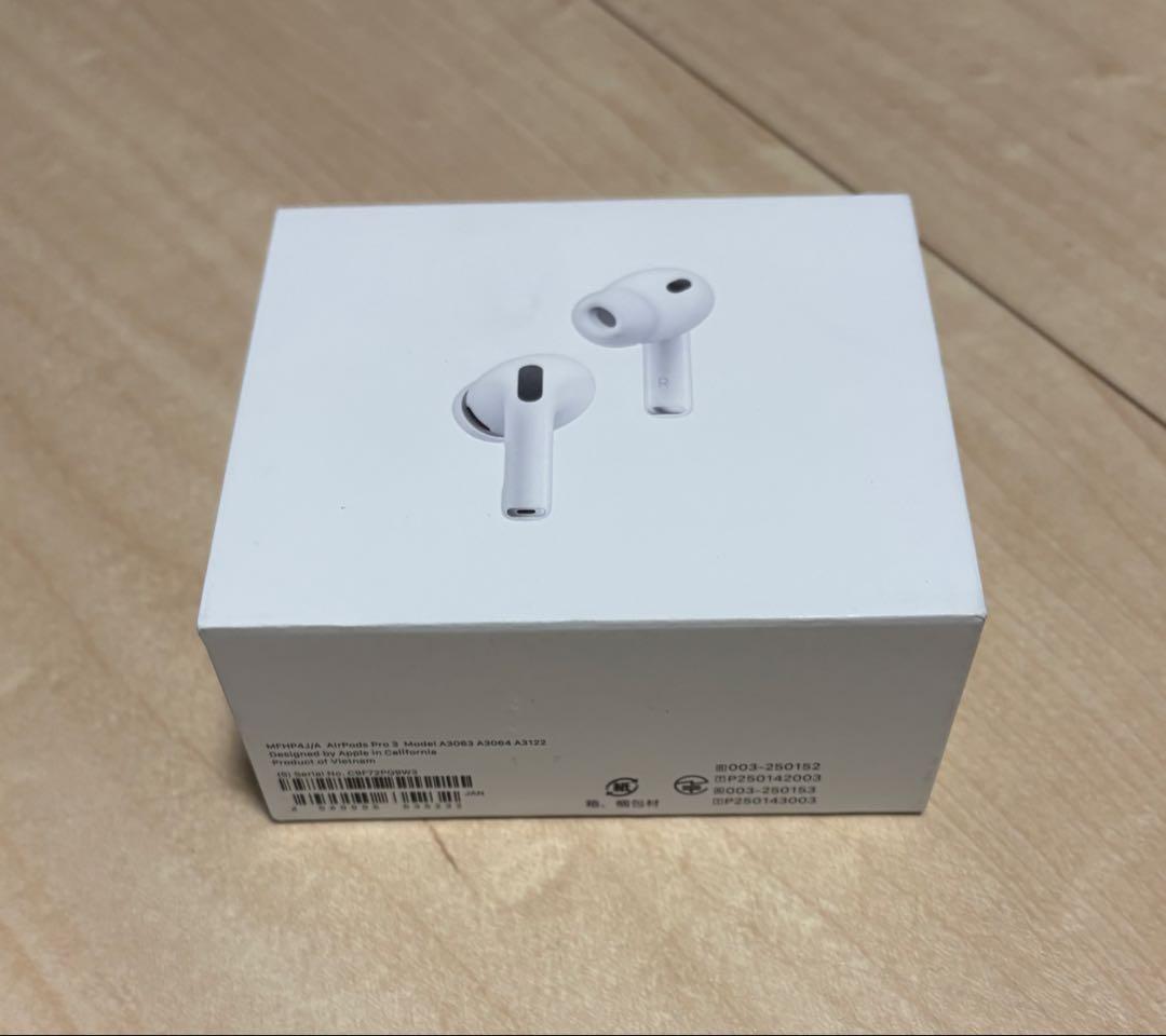 【新品未開封】AirPods Pro 3 本体 充電ケース付き