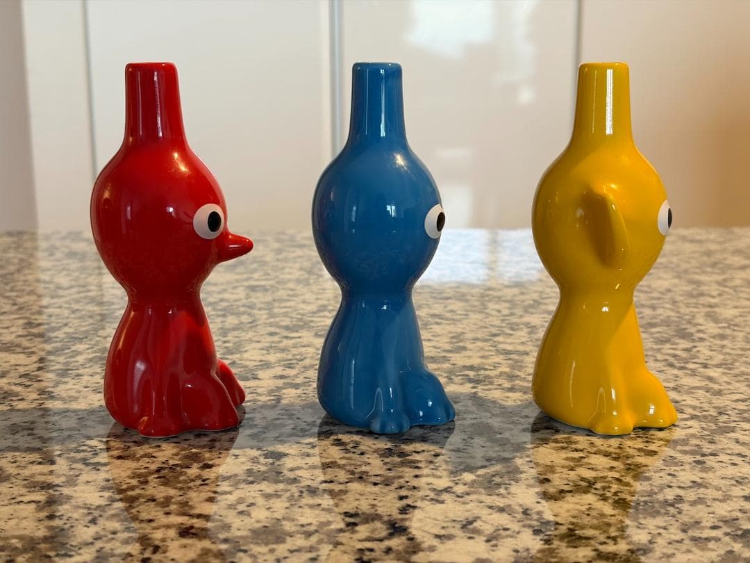 ピクミン 一輪挿し　花瓶　3点セット
