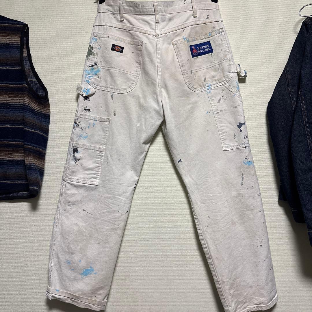 Dickies white painter pants ペインターパンツ